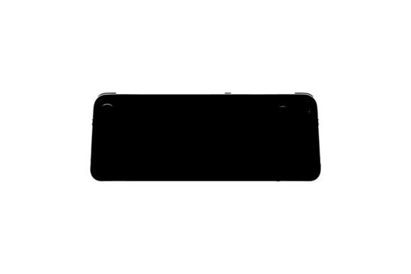 Black Handheld Gaming Controller Vector for Graphics and Illustrations