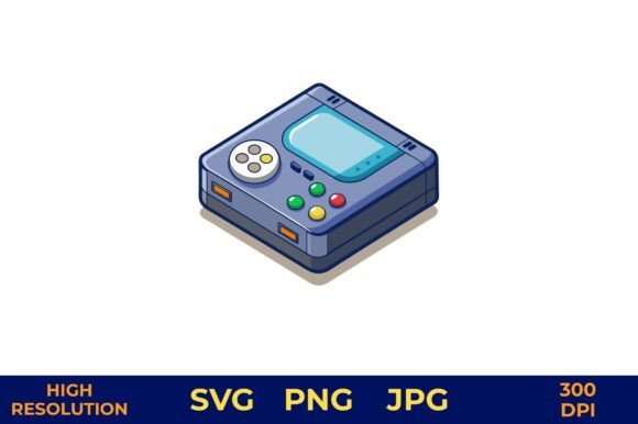 Colorful Portable Gaming Device Graphics Review