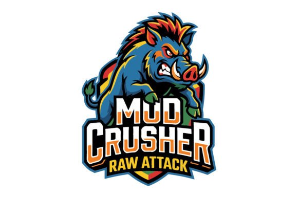 Raw Attack Charging Wild Boar Mascot Logo - A Graphic Design Asset Review