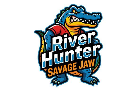River Hunter Alligator Esport MascotLogo: Graphics & Logos Review
