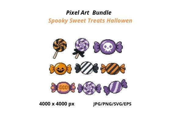 Spooky Sweet Treats Halloween Graphics for Blog and Website Use